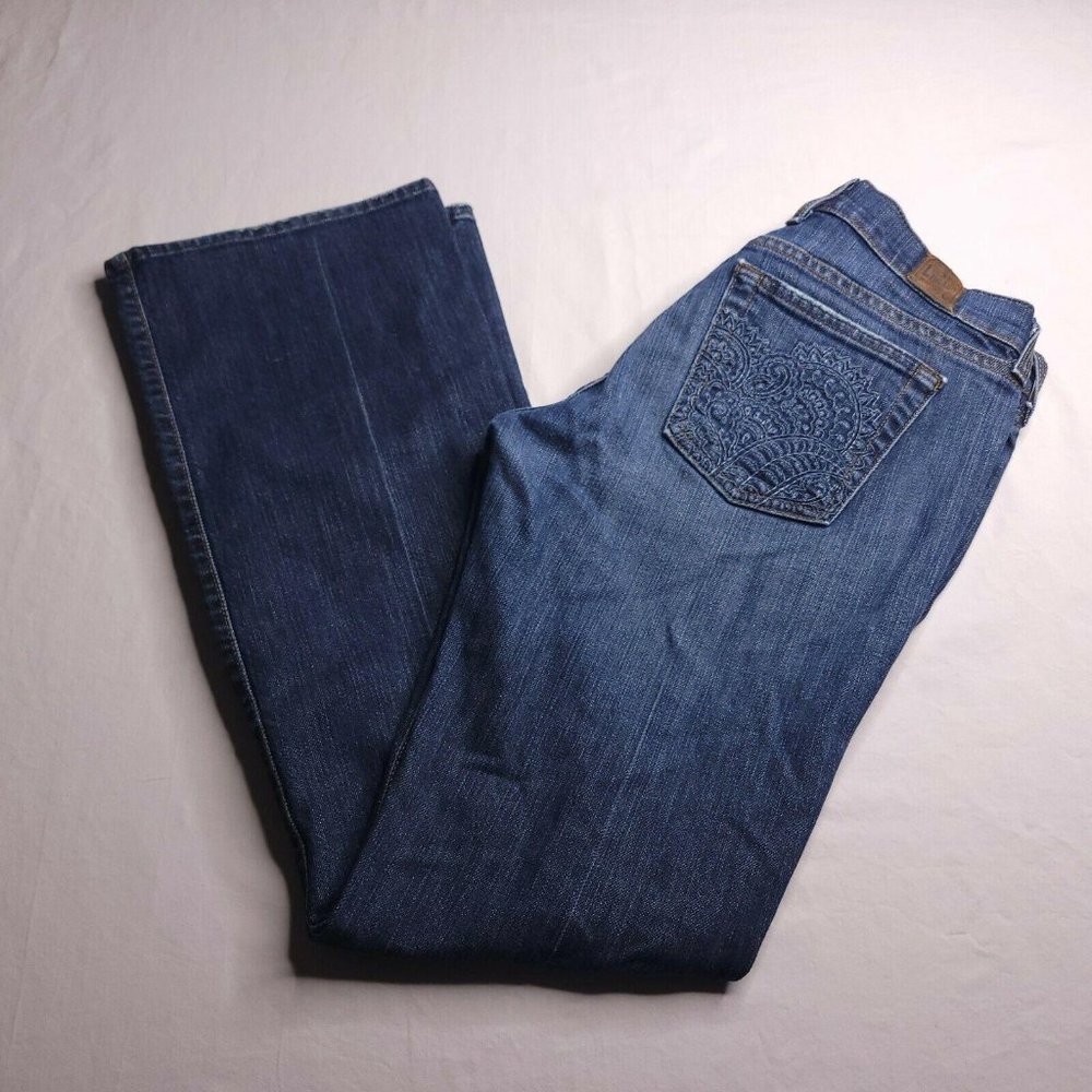 Lucky Brand Sweet N' Low Size 8 Embroidered Pocket
